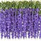 40 Pack Wisteria Flower Vines Garland, 3.75 Feet Artificial Flower Strings